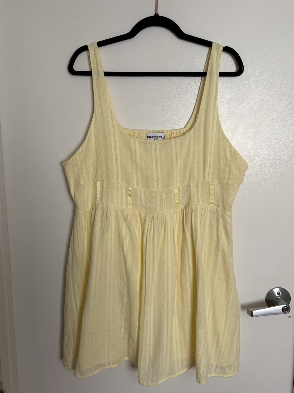 Princess Polly Lorinda Mini Dress Yellow - Picture 4 of 8